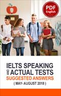 کتاب IELTS Speaking Actual Tests ( ورژن 2018 )